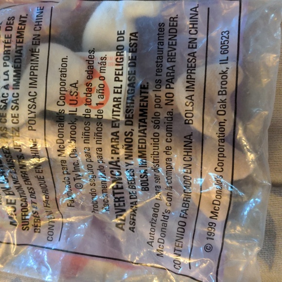 Vintage Mc Donalds Ty Toy Animal Stretchy The Ostrich 1999 - Picture 5 of 6